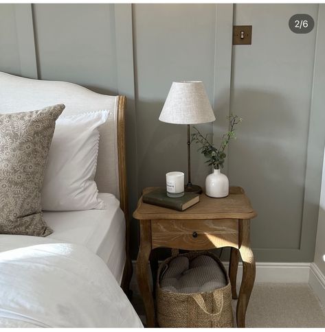 Bedroom Details, Wall Colour, Jute Basket, Interior Photography, White Bedroom, Bedside Tables, No 5, Bedroom Inspo, Happy Weekend