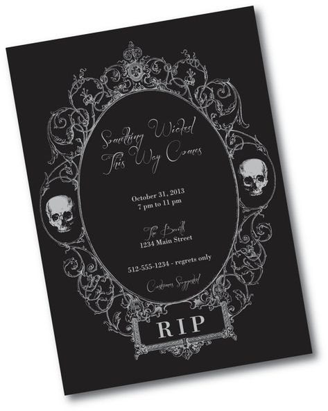 Emo Invitation, Addams Family Invitations, Gothic Invitations, Emo Party Invitations, Goth Invitations, Gothic Birthday, Gothic Quinceanera Invitations, Goth Birthday Invitations, Gothic Party Invitations