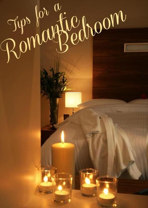 Tips for a Romantic Bedroom - Make your bedroom a sanctuary for you and your spouse to getaway! #marriage Simple Bed Designs, Bedroom Ideas Romantic, Hari Valentine, Romantic Room, Romantic Bedroom, Couple Bedroom, Dream Bedroom, My New Room, Decoration Design