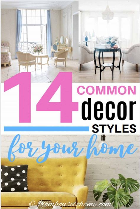 What Is My Decorating Style Quiz, What Is My Decorating Style, Find Your Interior Design Style, Different Home Decor Styles, Interior Decorating Tips, Interior Decorating Styles, Living Room Photos, Decorating Styles, Exposed Brick Walls