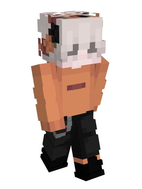 Minecraft Skins Green, Skin Mine, Minecraft Skins Aesthetic, Autumn Skin, Mc Skins, Orange Autumn, Aesthetic Boy, Minecraft Skin, Minecraft Designs