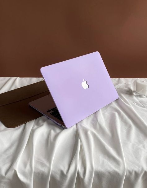 Purple Macbook Case, Macbook Purple, Purple Macbook, Macbook Mini, Mac Book Case, Purple Laptop, Purple Aesthetics, Macbook Cover, Laptop Case Macbook