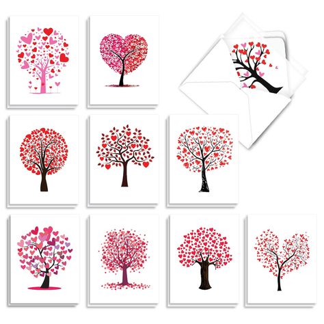 The Best Card Company 20 Assorted Valentines Day Card Pack - Etsy Valentines Day Wishes, Beautiful Stationery, Notecard Set, Heart Cards, Valentines Day Hearts, Pack Of Cards, Stationery Set, Kids Cards, Valentine Day Cards