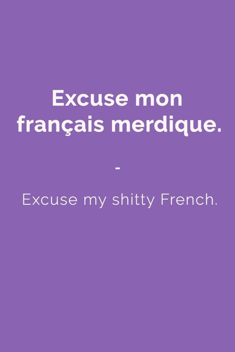 pin_thwWorld_iS_yOUrS French Slang, French Words Quotes, Learn French Fast, Useful French Phrases, Learn To Speak French, Books And Tea, French Flashcards, Basic French Words, Study French