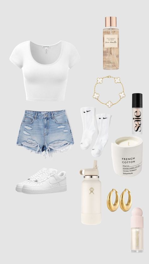 Spring Teen Outfits, Basic White Girl Outfit, Teen Spring Outfits, White Girl Outfits, Girl Outfit Ideas, School Outfit Ideas, Teen Outfits, Outfit Inspo Summer, Trendy Outfits For Teens