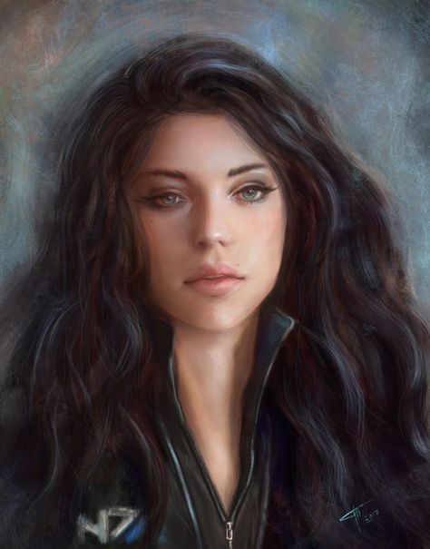 OC Commission by TamikaProud Spanish Woman, Fantasy Images, Female Human, Art Station, Throne Of Glass, Sketch Painting, Character Portraits, استوديو الصور, Cool Artwork