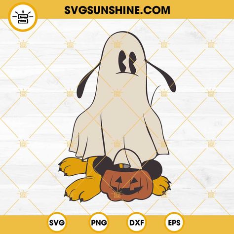 3.49Pluto Ghost Halloween SVG, Retro Pluto Spooky SVG, Pluto Halloween Pumpkin SVG Western Clipart, Disney Fall, Spooky Svg, Disneyland Halloween, Halloween Disney, Disney Embroidery, Glass Wrap, Pumpkin Svg, Fall Party