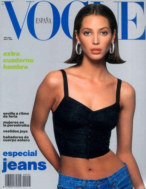 Chrissy Turlington, Models 90s, Cher Horowitz, 90s Supermodels, 90s Model, 90s Models, Vogue Spain, Vogue Us, Model Inspo