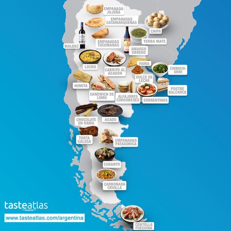 Traveling to 🇦🇷 Argentina this summer? Good for you! The atmosphere, thanks to Leo Messi and Croatia, may not be perfect - but the food in Argentina will always be great. Check out their local dishes and learn what to eat where in Argentina.   www.tasteatlas.com/argentina Argentina Dishes, Argentina Food Recipes, Taste Atlas, Argentinian Recipes, Argentine Food, Argentina Culture, Argentina Food, Argentinian Food, Chilean Recipes