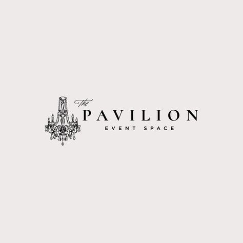 The Pavilion Event Space Logo Design by Calico Hill Creative Patisserie Logo, Logo Design Event, Space Logo Design, Event Rental Business, French Logo, Graphic Designer Studio, Event Planner Logo, Planner Logo, Creative Branding Design