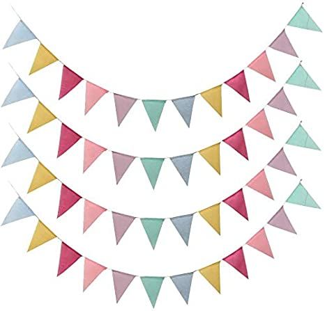 Pendant Banner, Easter School, Triangle Banner, Pastel Birthday, Burlap Flag, Kids Playroom Decor, Party Bunting, Pennant Banner, Pennant Banners