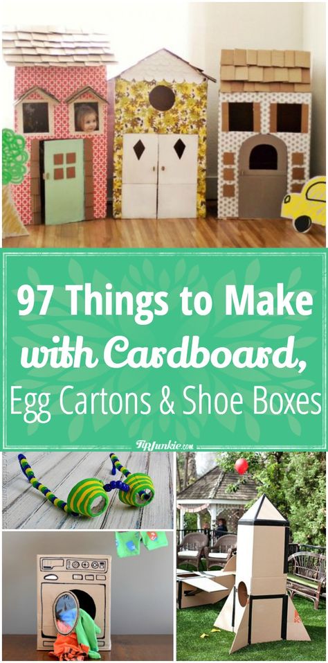 Things To Make With Cardboard, Cardboard Activities, Cardboard Boxes Kids, Cats Crafts, Cardboard Rocket, Diy Fort, Shoe Box Crafts, Cardboard Crafts Kids, Cardboard Houses