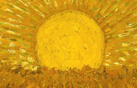 Art Encyclopedia on Twitter: "The Sower (Sower with Setting Sun) Detail - Vincent van Gogh , 1888. Oil on canvas, 204.5 x 162.5 cm. Kröller-Müller Museum, Otterlo, Netherlands. https://t.co/gDWs9LBaLe" / Twitter Vincent Willem Van Gogh, Sun Aesthetic, Sun Painting, Arte Van Gogh, Van Gogh Art, Yellow Art, Setting Sun, Post Impressionists, Yellow Aesthetic