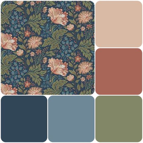 Arts And Crafts Color Palette, Eclectic Maximalism Kitchen, Hallway Designs, Bedroom Loft, Painting Wallpaper, Paint Colors For Home, Historic Home, Hallway Decorating, Home N Decor