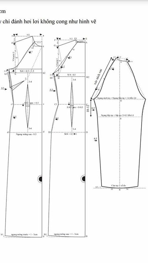 Pola Jaket, Pola Blus, Raglan Sleeve Pattern, Diy Clothes Patterns, Sewing Collars, Sewing Easy Diy, Womens Clothing Patterns, Couture Sewing Techniques, Skirt Patterns Sewing