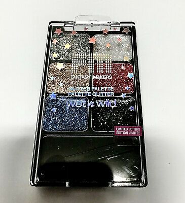 Wet N Wild Glitter Palette This Bites Glitter Palette Fantasy Makers Palette | eBay Wet And Wild Eyeshadow Palette, Discontinued Makeup, Wet N Wild Eyeshadow, Makeup Shopping List, Glitter Palette, Makeup Tattoos, Clown Makeup, Girly Accessories, Facepaint