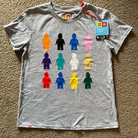 New With Tags! Great For A Trip To Legoland! Diy Lego Shirt, Legoland Shirt Ideas, Lego Family Shirts, Lego Shirts, Lego Land, Florida Trip, Family Vacay, Cousin Crew, Dirty 30