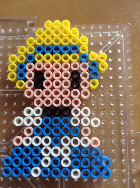 Cinderella Cinderella Perler Bead Patterns, Cinderella Perler Beads, Perler Bead Patterns Disney, Melty Bead Designs, Hamma Beads Ideas, Easy Perler Bead Patterns, Pixel Beads, Easy Perler Beads Ideas, Hama Beads Design