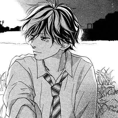 Kou Mabuchi Icons, Ao Haru Ride Kou, Kou Mabuchi, Best Shoujo Manga, Blue Spring Ride, Blue Springs Ride, Ao Haru, Romance Comics, Body Pose Drawing