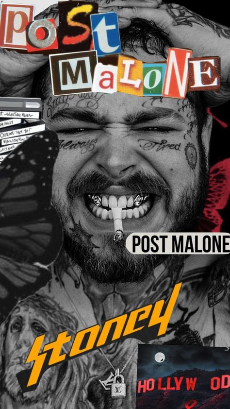 Post Malone Aesthetic Wallpaper, Photoedit Ideas, Post Malone Aesthetic, Posty Malone, Post Malone Album, Tattoo Nightmares, Horrible Tattoos, Post Malone Wallpaper, Master Tattoo