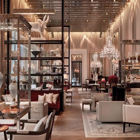 Interior design, Room, Building, Furniture, Living room, Lighting, Ceiling, Table, Architecture, Light fixture, Mercer House, Baccarat Hotel, Greenwich Hotel, Ny Hotel, Most Luxurious Hotels, Luxury Restaurant, Restaurant New York, Nyc Restaurants, City Hotel