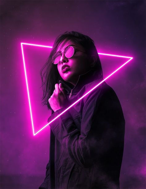 Video Tutorial: How to Create a Neon Light Effect in Photoshop Digital Art Software, Neon Photography, Cool Photoshop, Photoshop Techniques, Photoshop Tutorial Photo Editing, Photoshop Design Ideas, Photoshop Tutorial Design, Neon Aesthetic, Montage Photo