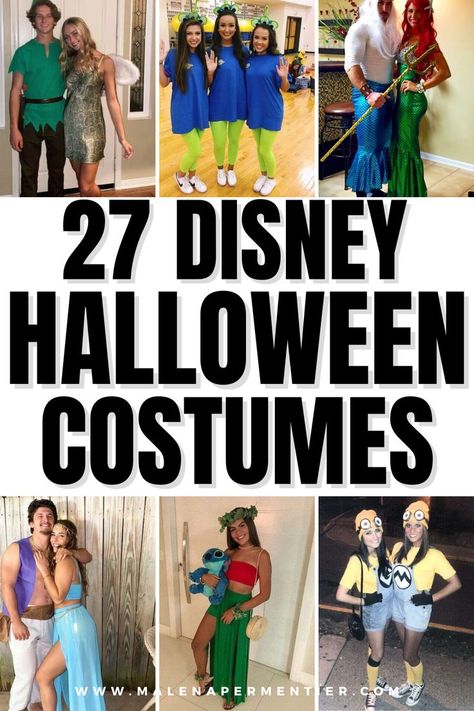 disney costume ideas for adults - examples of how to wear a disney halloween costumes for adults, family, couples, and friends. Disney Diy Costumes Women Easy, Diy Disney Family Costumes, Favorite Disney Character Spirit Week, Best Disney Costumes For Women, Disney Attraction Costume, Classic Disney Costumes, Disney Bound Dresses, Easy Movie Characters Costumes, Figment Costume Diy