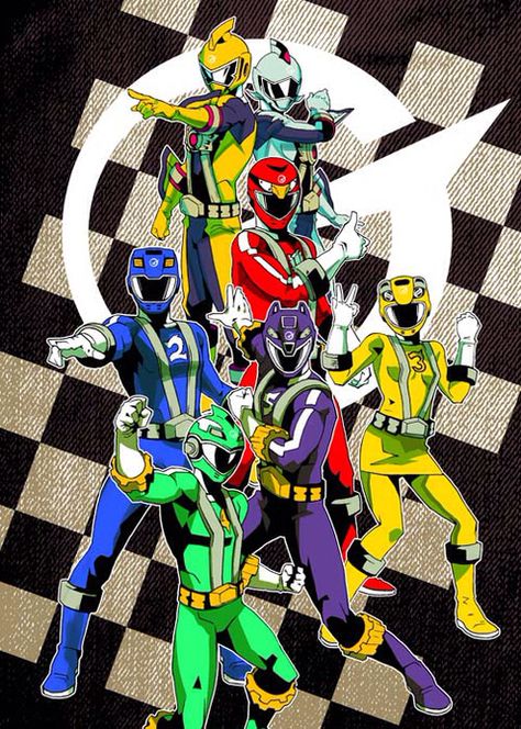 Power Rangers RPM / Engine Sentai Go-Onger Super Sentai Art, Power Rangers Poster, Power Rangers Super Samurai, Power Rangers Rpm, Power Rangers 2017, Original Power Rangers, Power Rangers Comic, Power Ranger Party, Power Rangers Ninja Steel