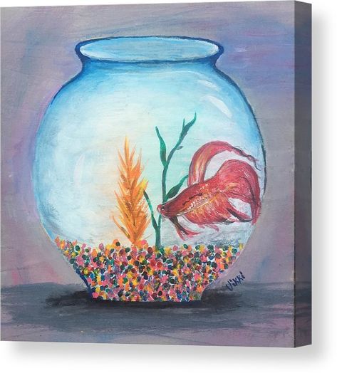 Fish Bowl Painting Ideas, Fish Bowl Painting, Fish Bowl Art, Bowl Painting Ideas, Popular Pictures, Painting Thoughts, Bowl Painting, Art Children, Hand Painted Bowls