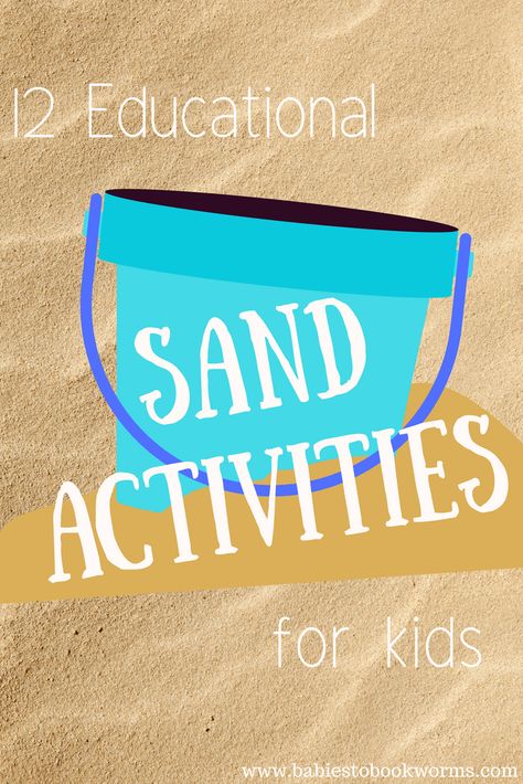 Keep kids learning in the summer months with these educational sand activities for kids! #SandGames #SandActivities #LearningAtTheBeach Sand Activities, Playing In The Sand, Sand Play, Creative Curriculum, Summer Activities For Kids, Sensory Activities, Learning Through Play, Summer Months, Round Up