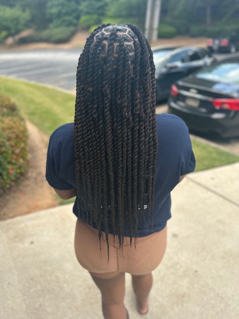 #locstyles #protectivestyles #twist #2strandtwist #atlantahairstylist #atlbraids Twist Over Locs, 2 Strand Twist, Loc Styles, Protective Styles, Locs, Twist