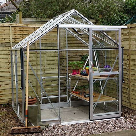 The 6ft 3in wide Dartmouth aluminium greenhouse features integral guttering, downpipes, aluminium base plinth, low-level threshold access and a single sliding door. Available in a choice of lengths. 6x4 Greenhouse, Cold Frame Greenhouse, Polycarbonate Roof Panels, Aluminium Greenhouse, Hobby Greenhouse, Lean To Greenhouse, Walk In Greenhouse, Polycarbonate Greenhouse, Polycarbonate Panels