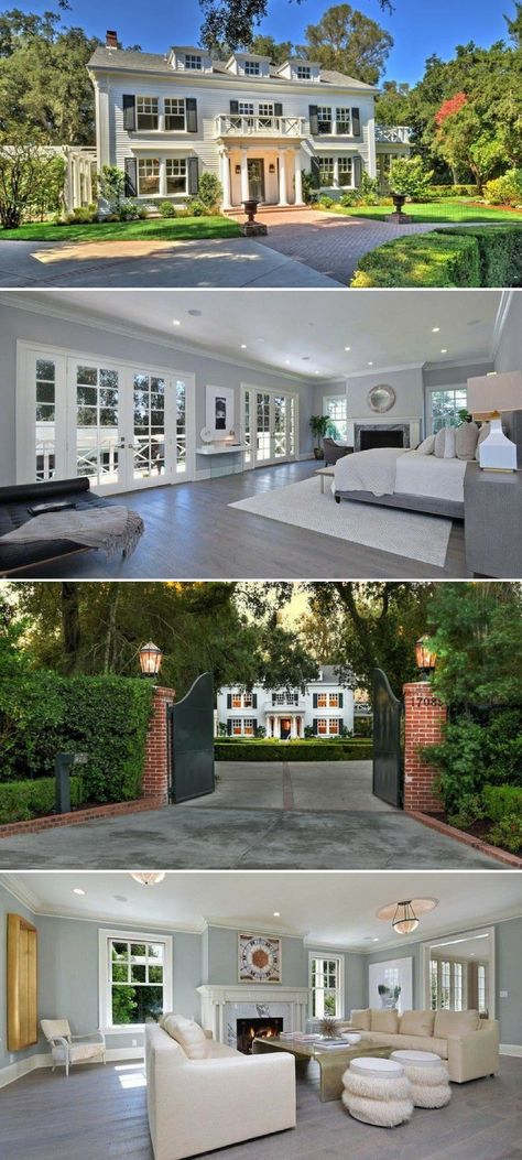 Kyle Richards and her real estate mogul husband, Mauricio Umansky, have purchased one of the most expensive homes to come on the market in the unlikely locale of Encino. #celebrityhomes Kyle Richards House Interior, Kyle Richards New Home, Kyle Richards New House, Kyle Richards House, Celebrities Homes, Glam Barbie, Real Estate Marketing Plan, Construction Images, Expensive Homes