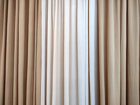 Photo beige or light color curtain desig... | Premium Photo #Freepik #photo #curtain-background #red-curtain #theater-background #theater-curtain Theater Background, Photo Beige, Curtain Background, Curtains Pictures, Beige Curtains, Curtain Backdrops, Brown Home Decor, Curtain Track, Curtain Texture