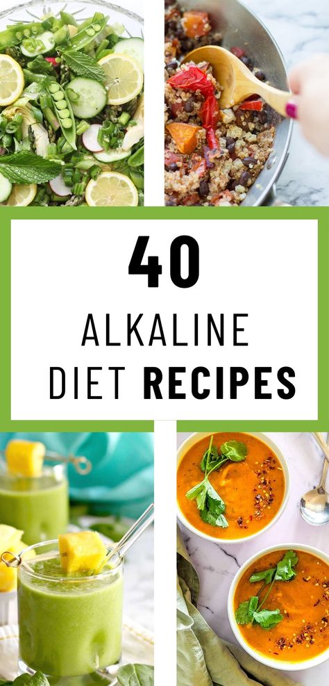 Diet Meal Plan Recipes, Alkaline Foods List, Alkaline Diet Plan, Dr Sebi Alkaline Food, Meal Plan Recipes, Alkaline Diet Recipes, Alkaline Diet, Alkaline Foods, Diet Meal