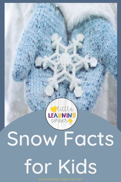 Facts About Snowflakes For Kids, Snow Facts For Kids, Snow Facts, Snow Poems, Snowflakes For Kids, Brownie Ideas, Kids Church Lessons, Library Lesson Plans, Learning Corner