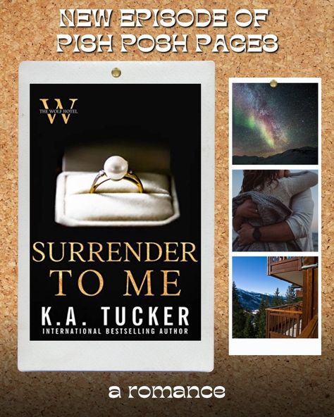 Surrender To Me (romance) — pish posh podcast Wolf Hotel Series, Podcasts Spotify, Done And Dusted, The Wolf, Kindle Unlimited, My Thoughts, Bestselling Author, Podcast, Romance