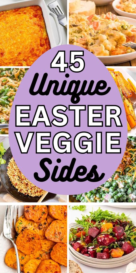 easter menu ideas meals families Side Dishes Ideas, Easter Dinner Side Dishes, Easter Vegetables, Easter Dinner Sides, Easter Side Dishes Recipes, Spring Side Dishes, Easter Salad, Easter Sides, Dishes Ideas