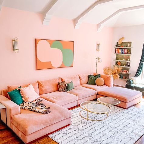 Vibey Decor, Savannah Apartment, Girly Series, Dazey Den, Midcentury Modern Color Palette, Estilo Kitsch, Becki Owens, Apartment Makeover, Modern Color Palette