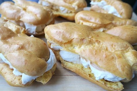 Keto Flaky Pastry, Keto Eclairs Recipe, Keto Puff Pastry Dough, Keto Eclairs, Keto Puff Pastry, Keto Pastries, Keto Pastry, Lupin Flour, Keto Cakes