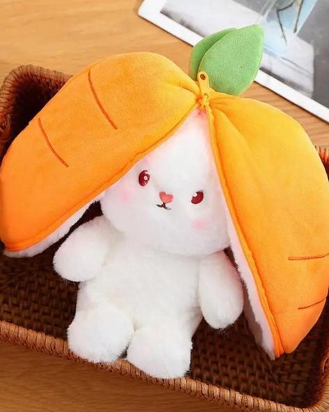 Have you seen our adorable Reversible Plush Bunny Carrot Toy and Bunny Strawberry Toy - your child's new cuddly best friends! 🐰🥕🍓 This plush toy features a unique design where a carrot or strawberry can magically transform into a cute rabbit, making them twice as fun to play with. The bunny carrot toy and bunny strawberry toy are the perfect size for snuggling and carrying around. Our plush bunny toy is a great gift for any occasion, especially Easter, as it's a cute and huggable companion th... Bunny Strawberry, Reversible Plush, Bunny Carrot, Cute Rabbit, Bunny Toys, Bunny Plush, The Bunny, Have You Seen, Plush Toy