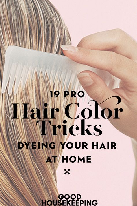 19 Pro Hair Color Tricks for Dyeing Your Hair at Home Highlighting Hair At Home, Ponytail Bob, Best Box Hair Dye, Home Hair Dye Tips, High Ponytail Tutorial, Boxed Hair Color, Icy Blonde Hair Color, Hair Dye Techniques, Diy Highlights Hair