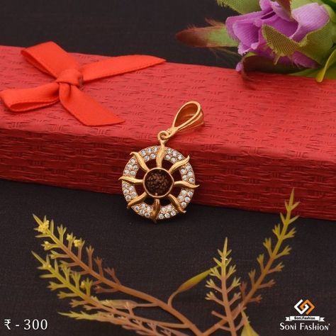 Sun Locket Gold For Men, Rudraksha Pendent For Men, Diamond Pendent For Men, Rudraksha Locket For Men, Gold Pandal For Men, Gold Chain Pendant Designs Men, Rudraksh Pendant For Men, Sun Locket Pendants Gold, Rudraksha Jewelry For Men Gold