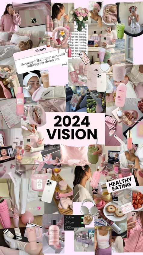 Energy Vision Board, Youtube Vision Board, Vision Board Aesthetic Pictures, It Girl Energy, Board Themes, Vision Board Themes, 2024 Vision, It Girl, Vision Board