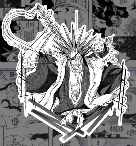 Kenpachi Zaraki Tattoo Ideas, Kenpachi Zaraki Tattoo, Kenpachi Tattoo, Bleach Anime Tattoo, Bleach Tattoo Ideas, Bleach Tattoo, Slayer Tattoo, Atlas Tattoo, Kenpachi Zaraki