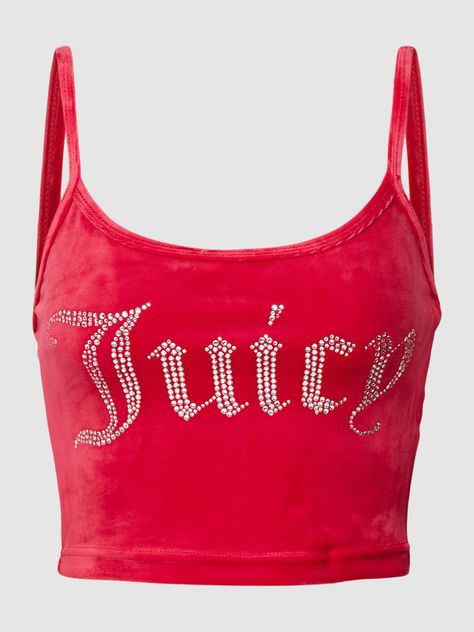 Top met siergarnering, model 'RAIN' 2000s Juicy Couture, Juicy Couture Top, 2000s Clothing, Couture Top, Tomboy Chic, 90s Looks, Boho Chic Outfits, Style Savvy, Couture Tops