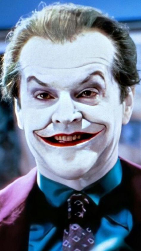 Joker Nicholson, Old Joker, Batman Villians, 1989 Batman, Keaton Batman, Eric Bana, The Bat Man, Joker Face, Joker Tattoo