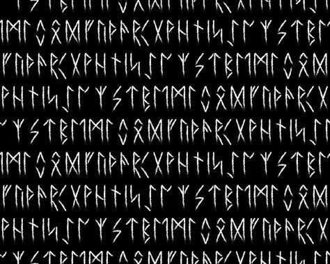 Pagan Signs, Magical Runes, Ancient Viking Art, Icelandic Runes, Viking Pattern, Norse Symbols, Viking Designs, Ancient Vikings, Hipster Wallpaper