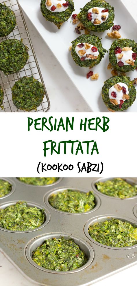 Kookoo Sabzi, Persian Food Iranian Cuisine, Savoury Bakes, Iranian Recipes, Persian Recipes, Iranian Cuisine, Persian Cuisine, Iranian Food, Indian Dessert Recipes