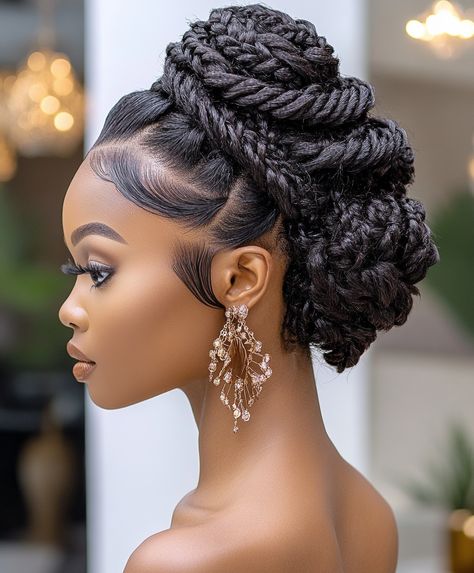 🍃 Style Glamorous Braids Updo Hairstyle with Curly Updo With Braid Bridesmaid Braid, Updo With Braid, Braided Bun Styles, With Bridesmaid, Braids Updo, Braid Updo, Lasting Curls, Curly Updo, Bun Styles